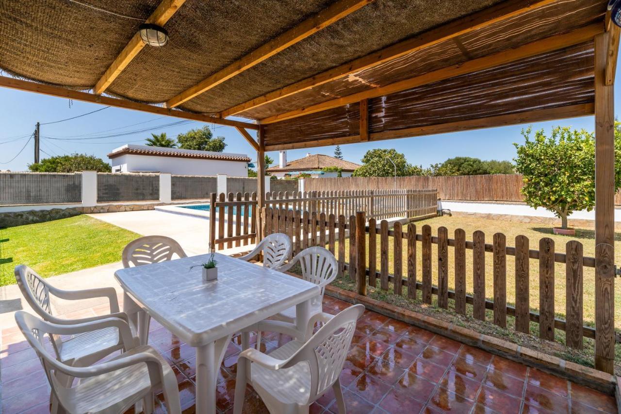 Casa Carlos Con Piscina Privada En Conil Conil De La Frontera Eksteriør billede